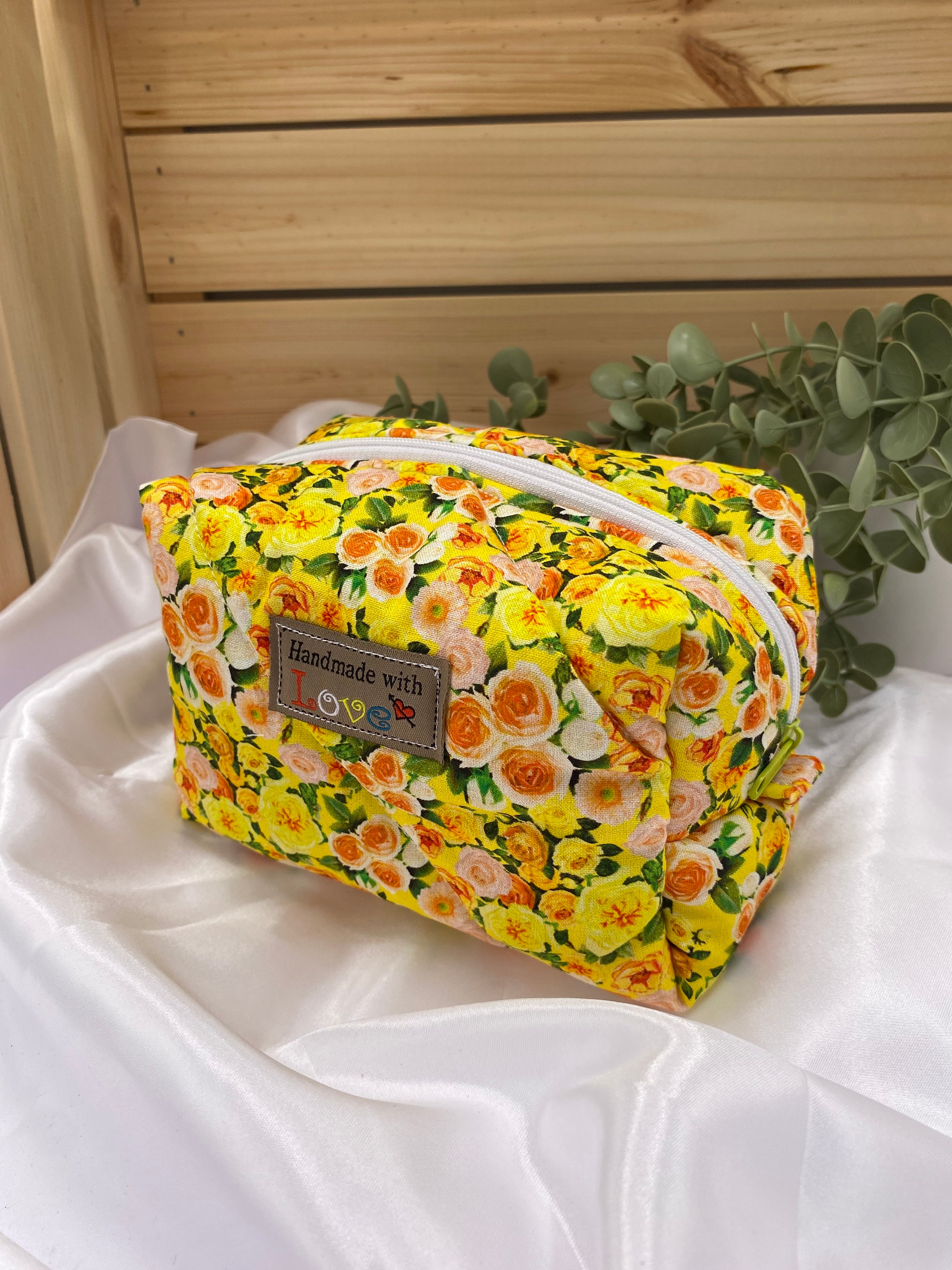 Summer Yellow Make-up Bag
