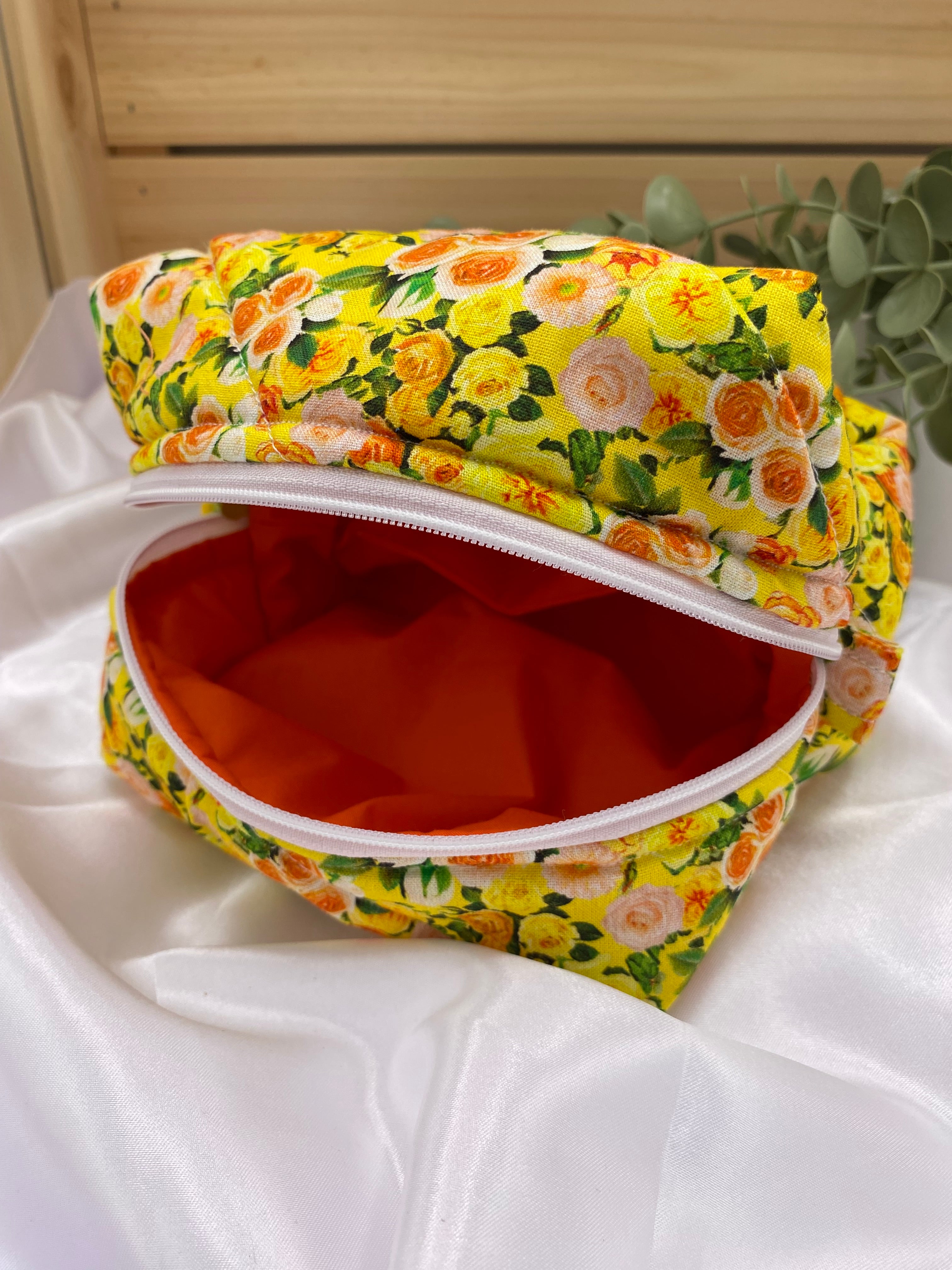 Summer Yellow Make-up Bag