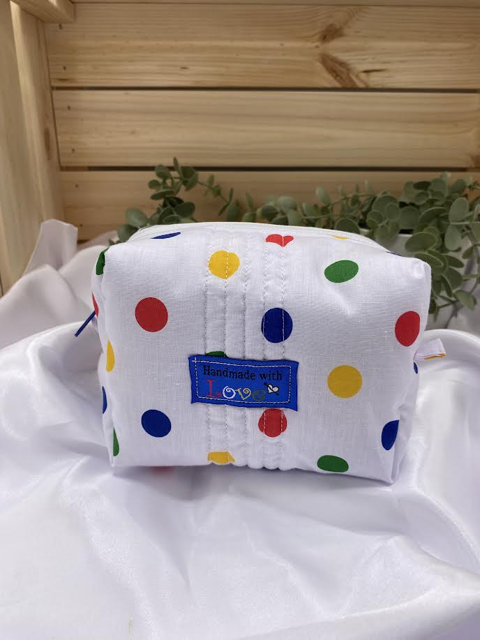 Polka Dot Make-up Bag