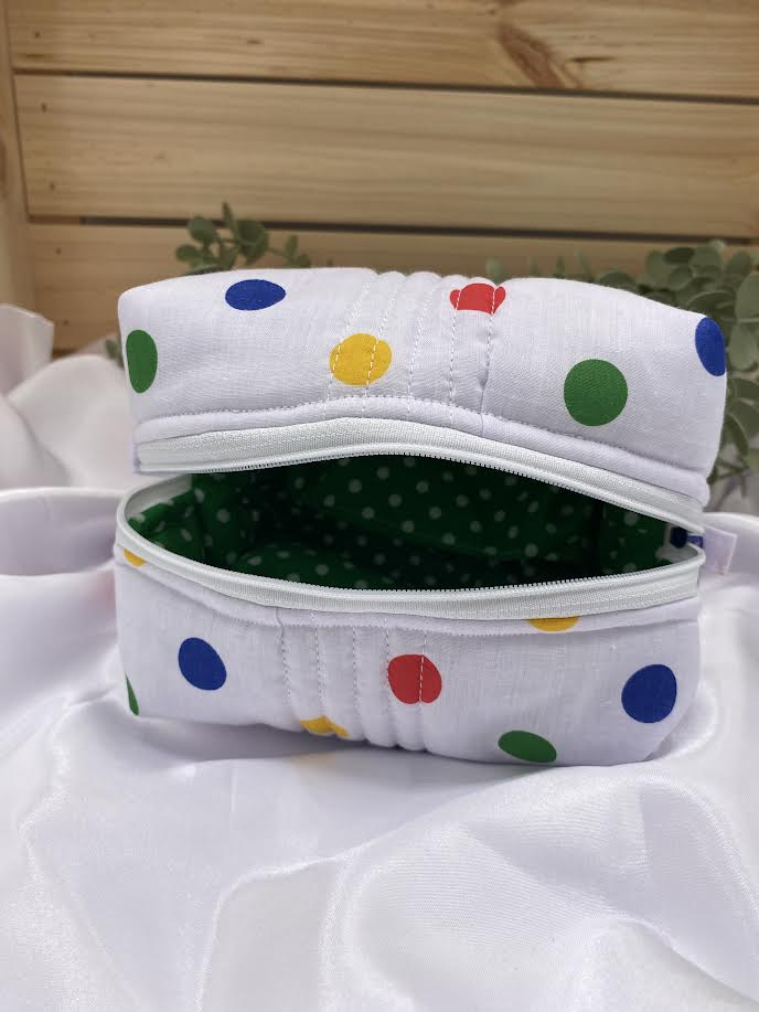 Polka Dot Make-up Bag